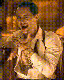 Joker Excited Toothy Grin
