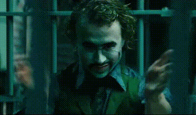 Joker Smiling And Clapping