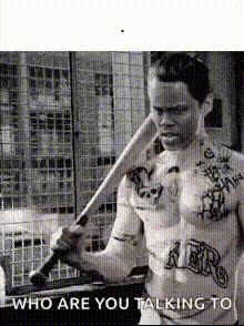 Joker With Baseball Bat