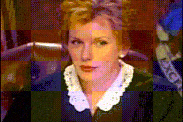 Judge Judy Close Up