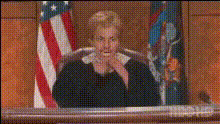 Judge Judy Face Close Up