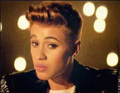 Justin Bieber Closeup Portrait