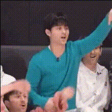 K Pop Group Member Smiling