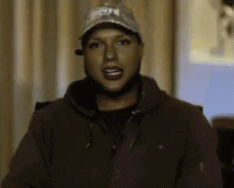 Kanye West Shocked Expression