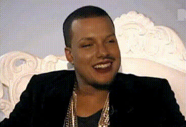 Kanye West Smiling Face