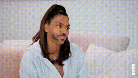 Kardashian Woman Reacting Surprised