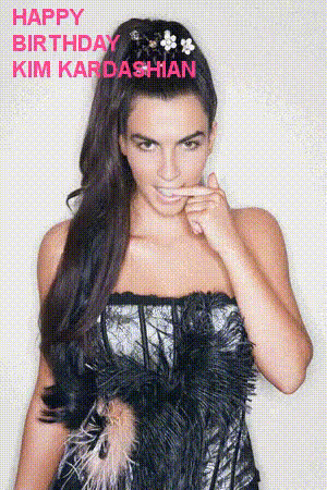 Kim Kardashian Clear Portrait