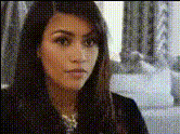 Kim Kardashian Close Up 1