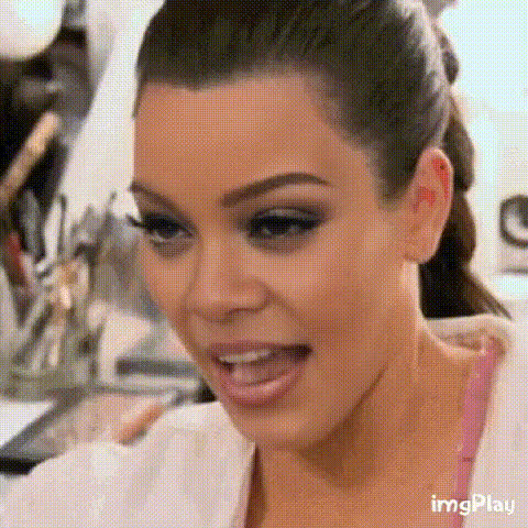 Kim Kardashian Smiling Face
