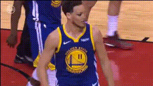 Klay Thompson In Action