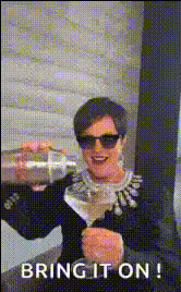 Kris Jenner Drinking