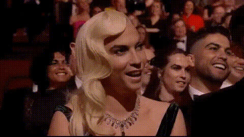 Lady Gaga Smiling At Bafta