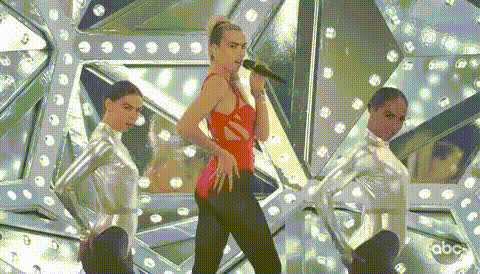 Lady Gaga With Dancers