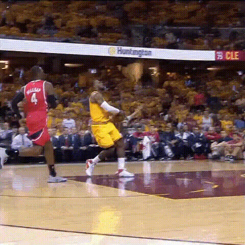 Lebron James Dunking Basketball 2