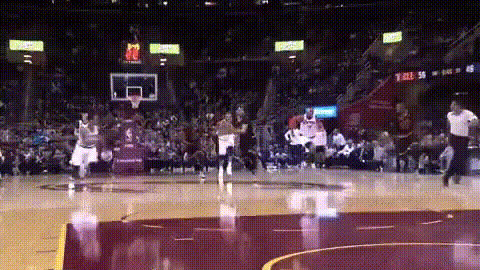 Lebron James In Action