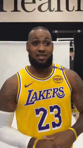 Lebron James Shocked Expression