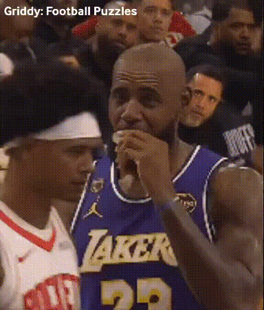 Lebron James Smiling On Court