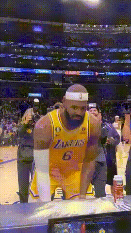 Lebron James Smiling