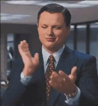 Leonardo Dicaprio Clapping