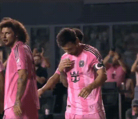 Lionel Messi Celebrating Goal