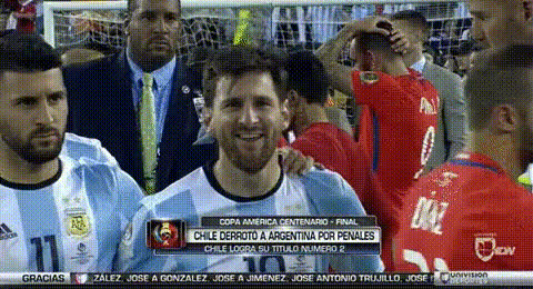 Lionel Messi Looking Dejected