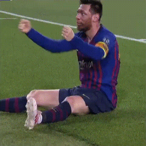 Lionel Messi On The Field