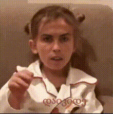 Little Girl On Couch 1