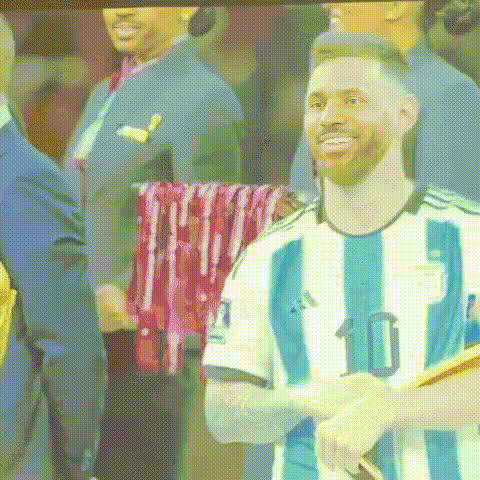 Lionel Messi With World Cup