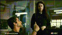 Man And Woman Interact