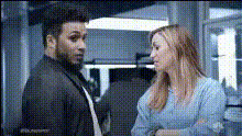 Man And Woman Looking At Each Other