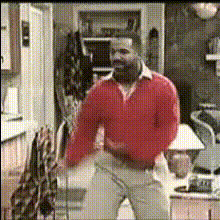 Man Dancing In Living Room