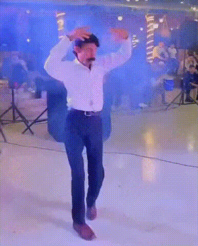 Man Dancing On Floor