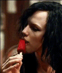 Man Eating Ice Cream