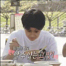 Man Eating With Chopsticks