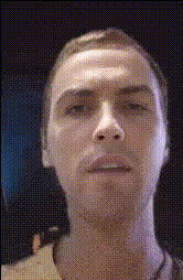 Man Face Close Up