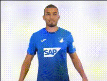 Man In Blue Sap Jersey