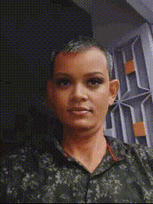 Man In Camouflage Shirt