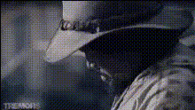 Man In Cowboy Hat Profile