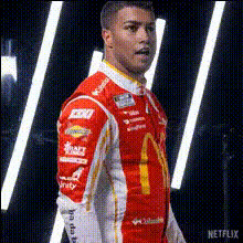 Man In Racing Suit