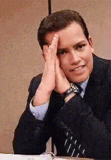 Man In Suit Frustrated Expression