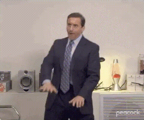 Man In Suit Presenting