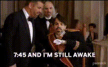 Man In Tuxedo Surprised Awake