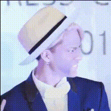 Man In White Hat