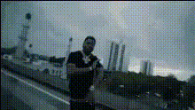 Man On A Bridge