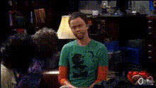 Man On Couch Laughing