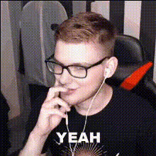 Man Reacting With Glasses