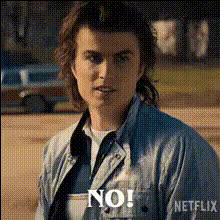 Man Saying No In Shock
