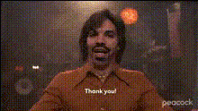 Man Says Thank You Smiling