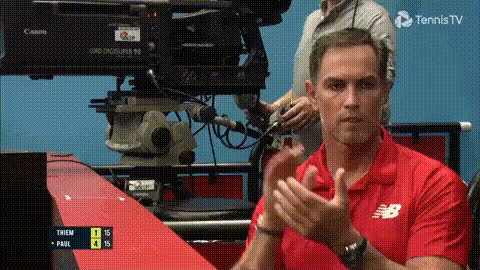 Man Smiling And Clapping Hands