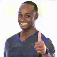 Man Smiling Thumbs Up